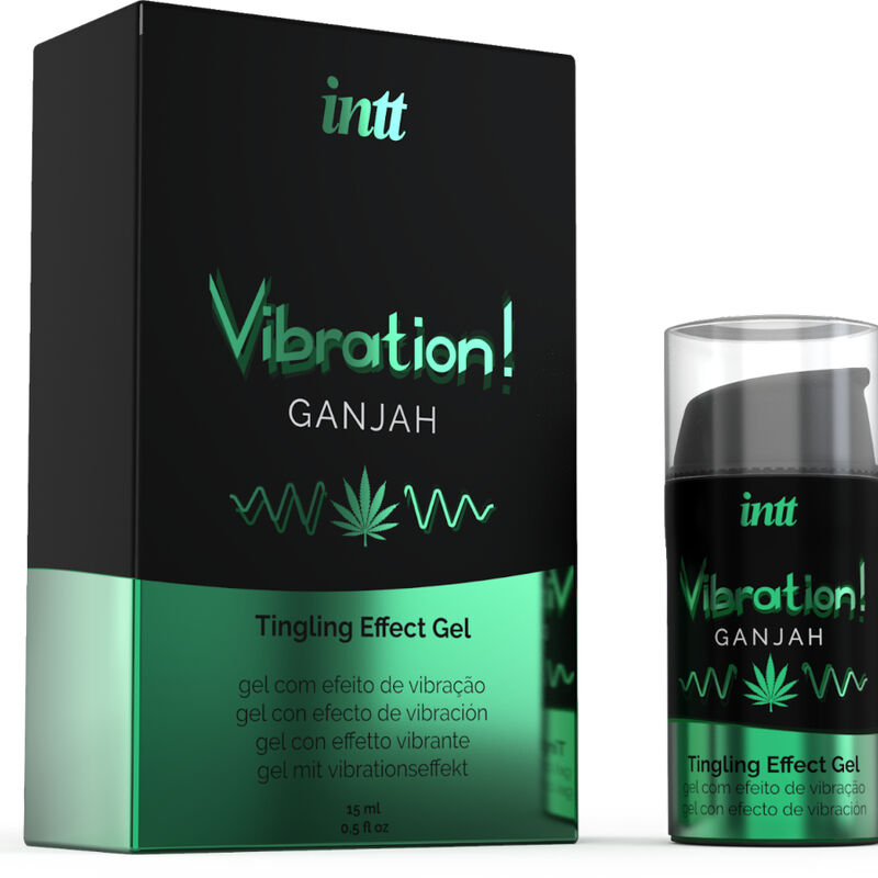 Intt - Potente Gel Liquido Vibrante Stimolante Intimo Cannabis 15Ml - immagine 2