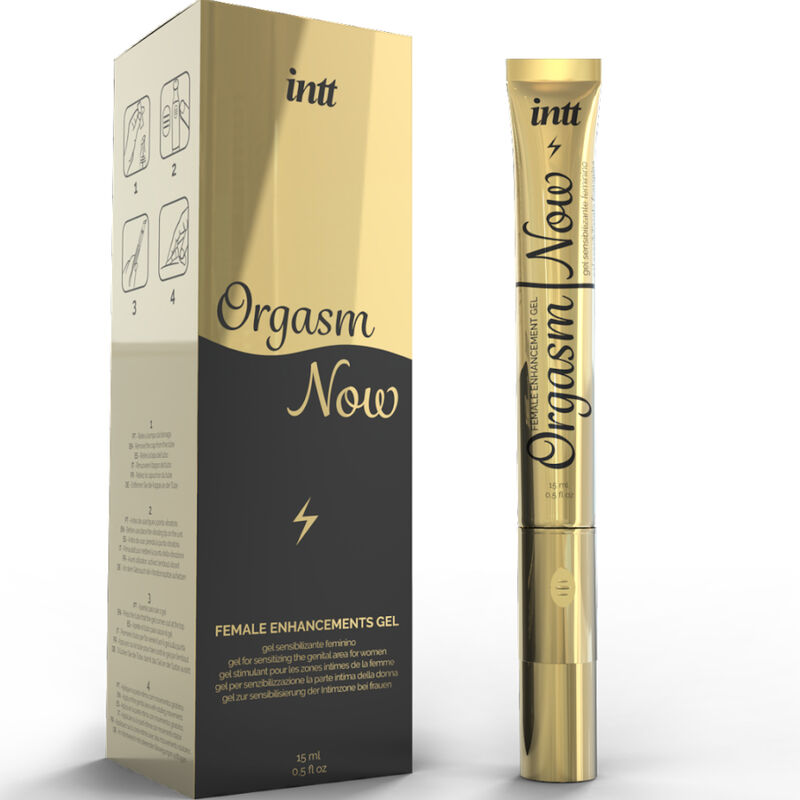 Intt Lubricants - Gel Stimolante Vaginale Intenso con Applicatore Vibratore - immagine 2
