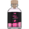 Intt Massage & Oral Sex - Gel da Massaggio al Gusto di Candy Cotone con Effetto Riscaldante