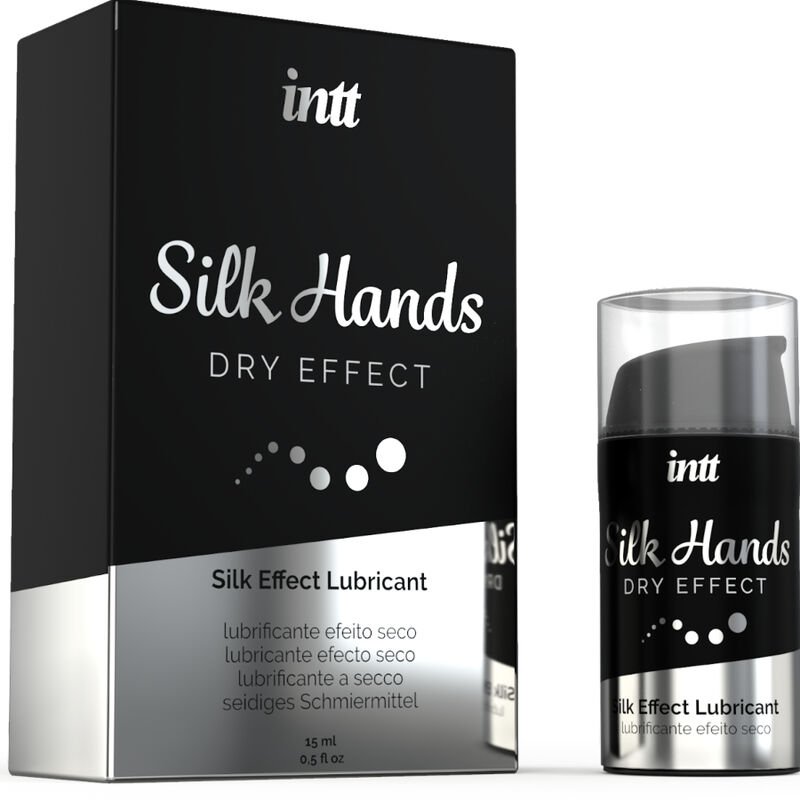Intt Lubricants - Lubrificante Mani Silk Formula Silicone Concentrata 15 Ml - immagine 2