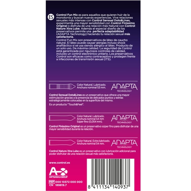 Control - Sentiti Divertimento Mix 6 Uds - immagine 2