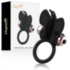 Coquette Chic Desire - Anello Cazzo Farfalla con Vibratore Nero/Oro