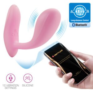 Pretty Love - Baird G-Spot 12 Vibrazioni Ricaricabile App Rosa