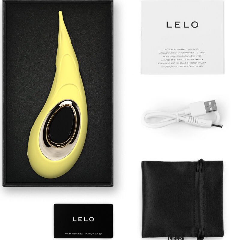 Lelo - Stimolatore Clitoride Dot Cruise Giallo - immagine 5