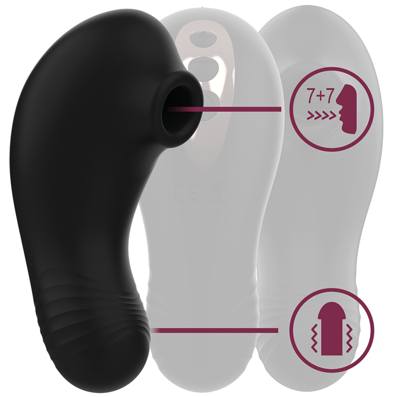 Rithual - Stimolatore Clitoride Tascabile Shushu Pro 2 Potenti Motori Jet - immagine 3