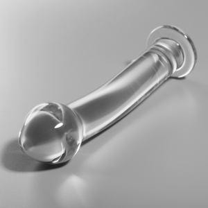Nebula Series By Ibiza - Modello 11 Dildo in Vetro Borosilicato Trasparente 16 Cm Ø 3 Cm