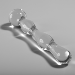 Nebula Series By Ibiza - Modello 13 Dildo in Vetro Borosilicato Trasparente 18 Cm Ø 3.5 Cm