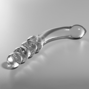 Nebula Series By Ibiza - Modello 14 Dildo in Vetro Borosilicato Trasparente 18.5 Cm Ø 3 Cm