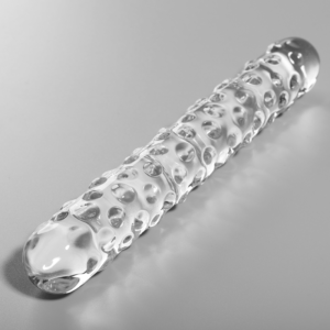 Nebula Series By Ibiza - Modello 15 Dildo in Vetro Borosilicato Trasparente 18.5 Cm Ø 3 Cm