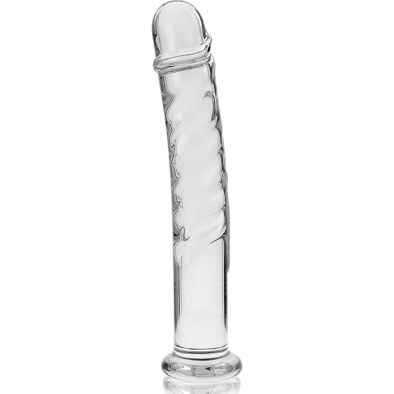 Nebula Series By Ibiza - Modello 16 Dildo in Vetro Borosilicato Trasparente 18.5 Cm Ø 3 Cm - immagine 5