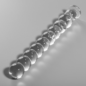 Nebula Series By Ibiza - Modello 22 Dildo in Vetro Borosilicato Trasparente 21.5 Cm Ø 2.5 Cm