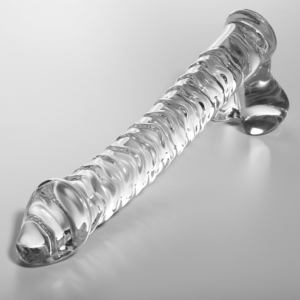 Nebula Series By Ibiza - Modello 23 Dildo in Vetro Borosilicato Trasparente 21.5 Cm Ø 4 Cm