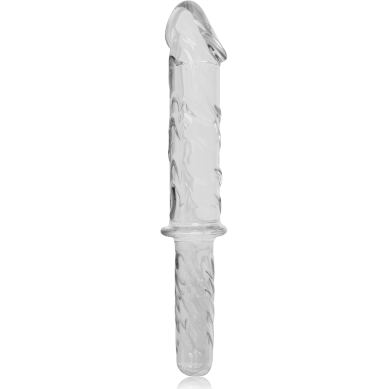 Nebula Series By Ibiza - Modello 24 Dildo in Vetro Borosilicato Trasparente 28.5 Cm Ø 5 Cm - immagine 5