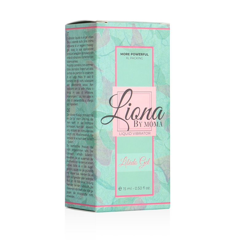 Liona By Moma - Vibratore Liquido Libido Gel 15 Ml - immagine 5