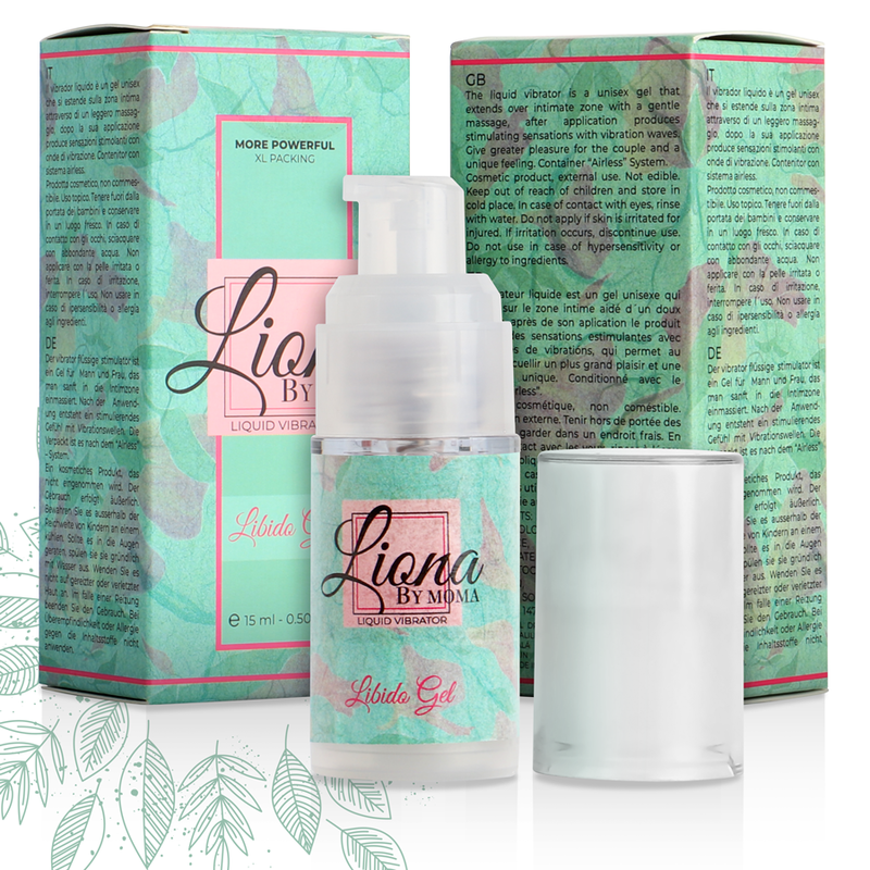 Liona By Moma - Vibratore Liquido Libido Gel 15 Ml - immagine 3