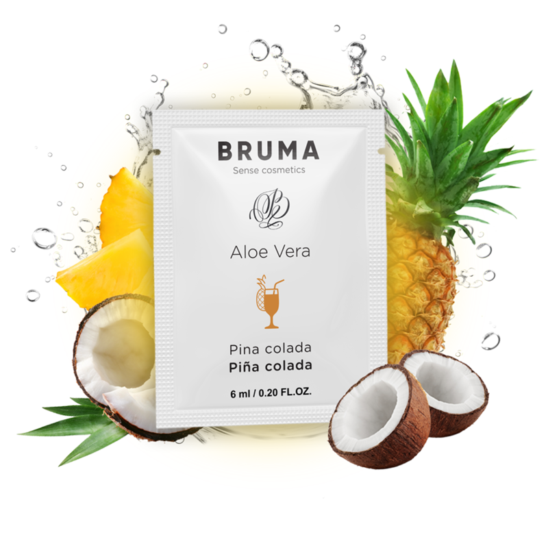 Bruma - Gel Scorrevole Aloe Vera Gusto Pina Colada 6 Ml - immagine 2