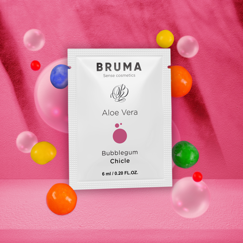 Bruma - Gel Scorrevole Aloe Vera Gusto Bubblegum 6 Ml - immagine 3