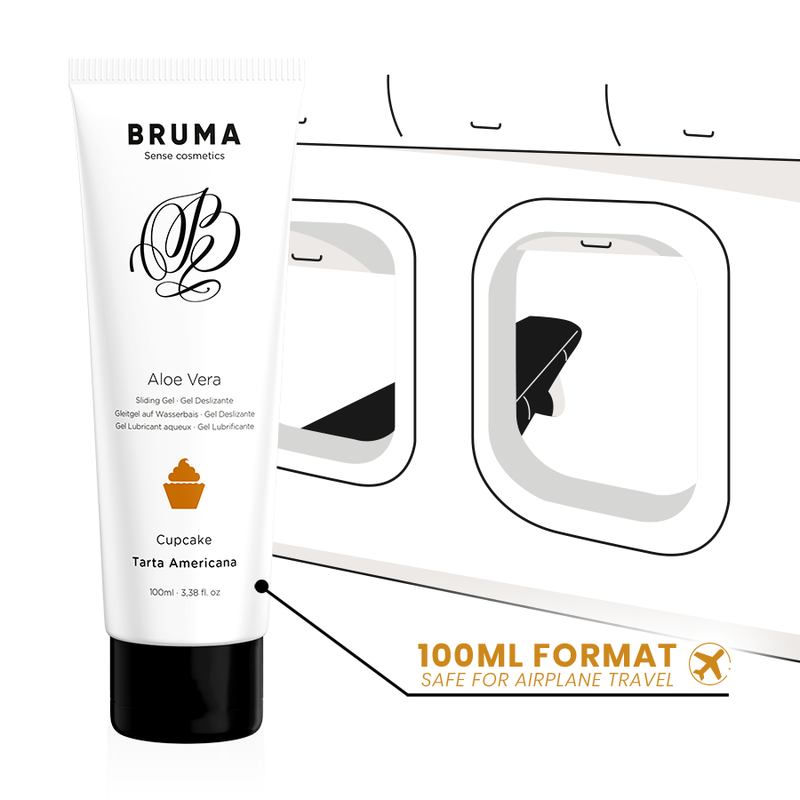 Bruma - Gel Scorrevole Aloe Vera Gusto Cupcake 100 Ml - immagine 5