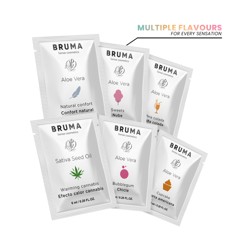 Bruma - Gel Scorrevole Aloe Vera Gusto Pina Colada 6 Ml - immagine 6