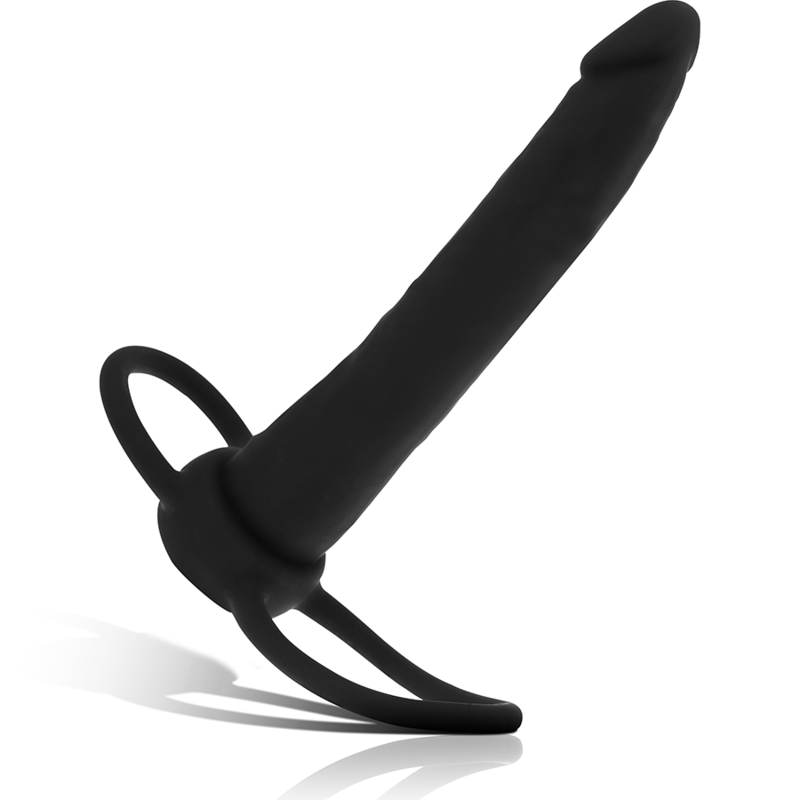 Mythology - Dildo Anale Cobi Onyx con Anello per Cazzo e Testicoli 13 Cm in Silicone - immagine 6