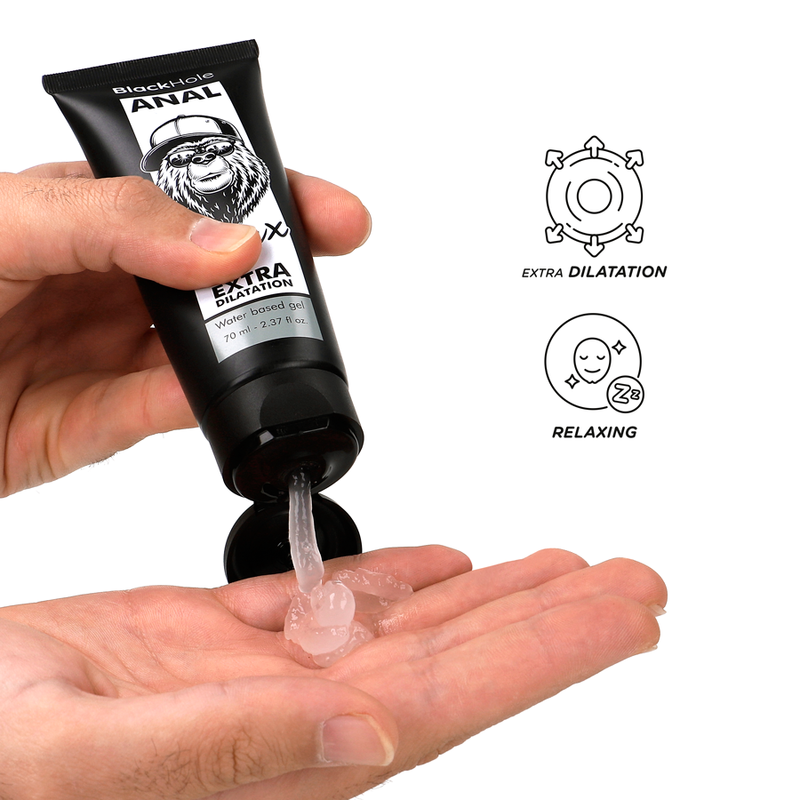 Black Hole - Gel Dilatante Anale a Base D'acqua 70 Ml - immagine 3
