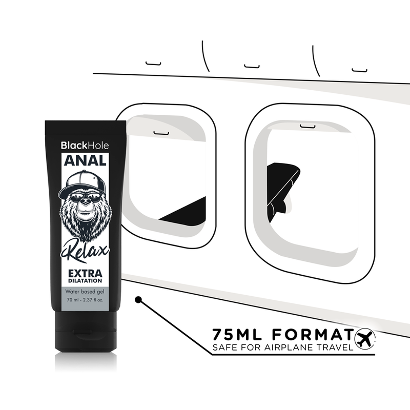 Black Hole - Gel Dilatante Anale a Base D'acqua 70 Ml - immagine 5