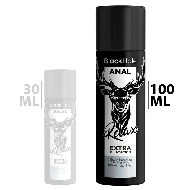 Black Hole - Gel Dilatazione Anale a Base di Silicone 100 Ml - immagine 2