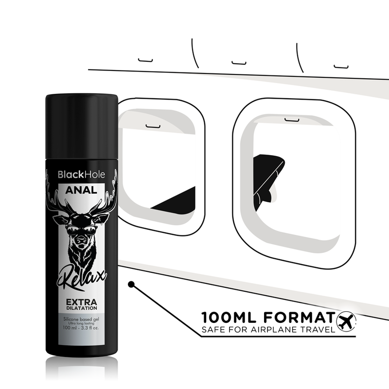 Black Hole - Gel Dilatazione Anale a Base di Silicone 100 Ml - immagine 5