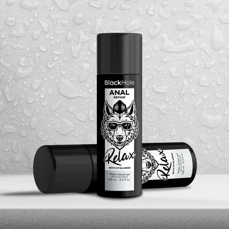 Black Hole - Riparatore Anale A Base D'acqua Relax Con Ialuronico 100 Ml - immagine 6