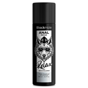 Black Hole - Riparatore Anale A Base D'acqua Relax Con Ialuronico 100 Ml