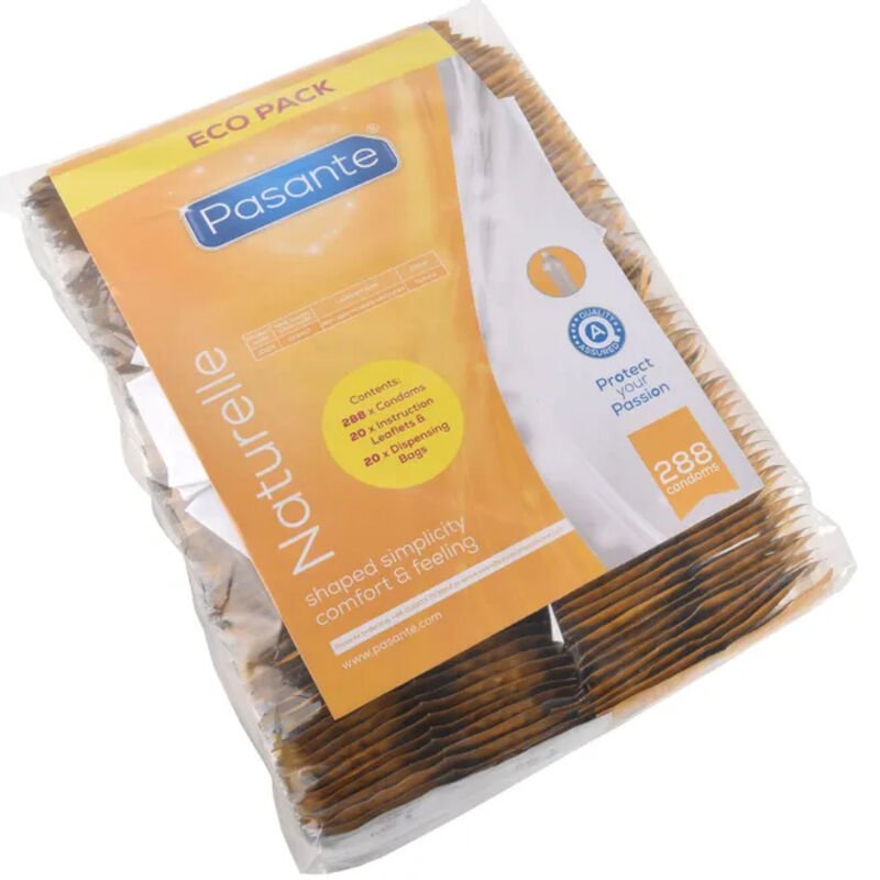 Pasante - Preservativi Eco Pack Naturelle Borsa 288 Unità - immagine 3