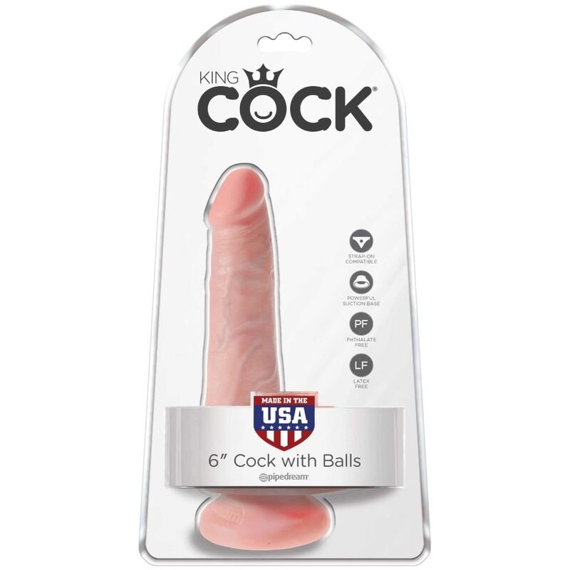 King Cock - Pene Realistico con Sfere 13.5 Cm Leggero - immagine 6