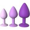 Fantasy For Her - Set di Plug Anali Viola