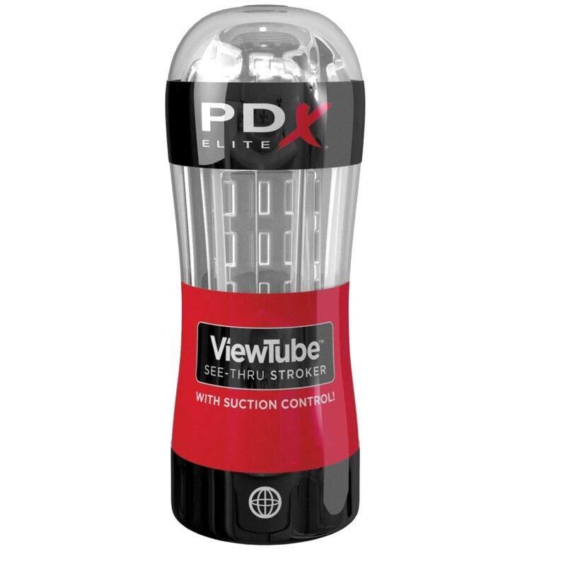 Pdx Elite - Masturbatore Stroker Viewtube Control Aspirazione Trasparente - immagine 2