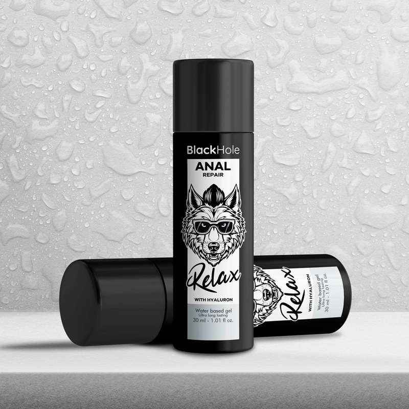 Black Hole - Riparatore Anale a Base D'acqua Relax con Ialuronico 30 Ml - immagine 6