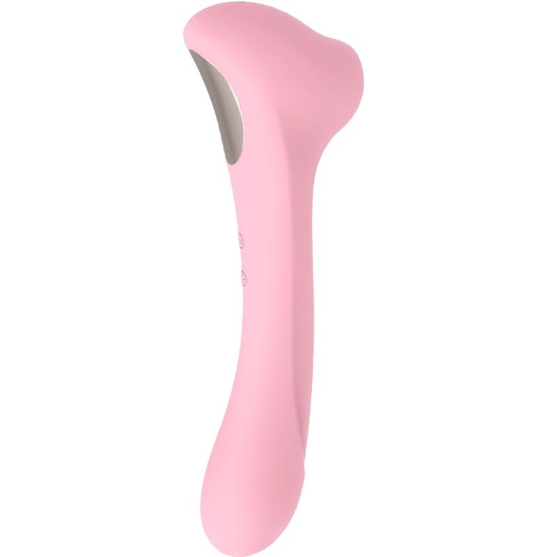 Femintimate - Daisy Massaggiatore Aspirazione e Vibratore Rosa - immagine 2