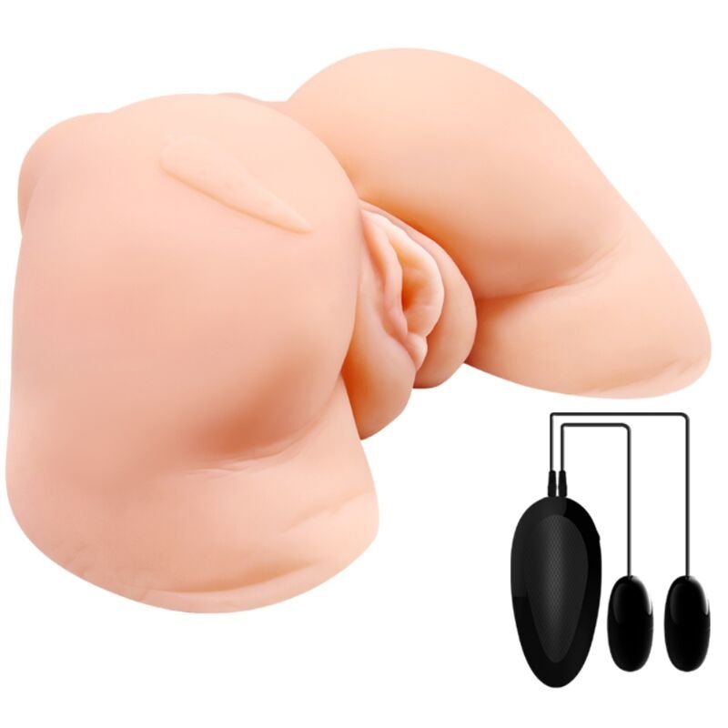 Crazy Bull - Vagina e Ano con Rete Realistica con Vibrazione - immagine 2