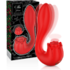 Mia - Selena Stimolatore Vibrante + Tapping Rosso