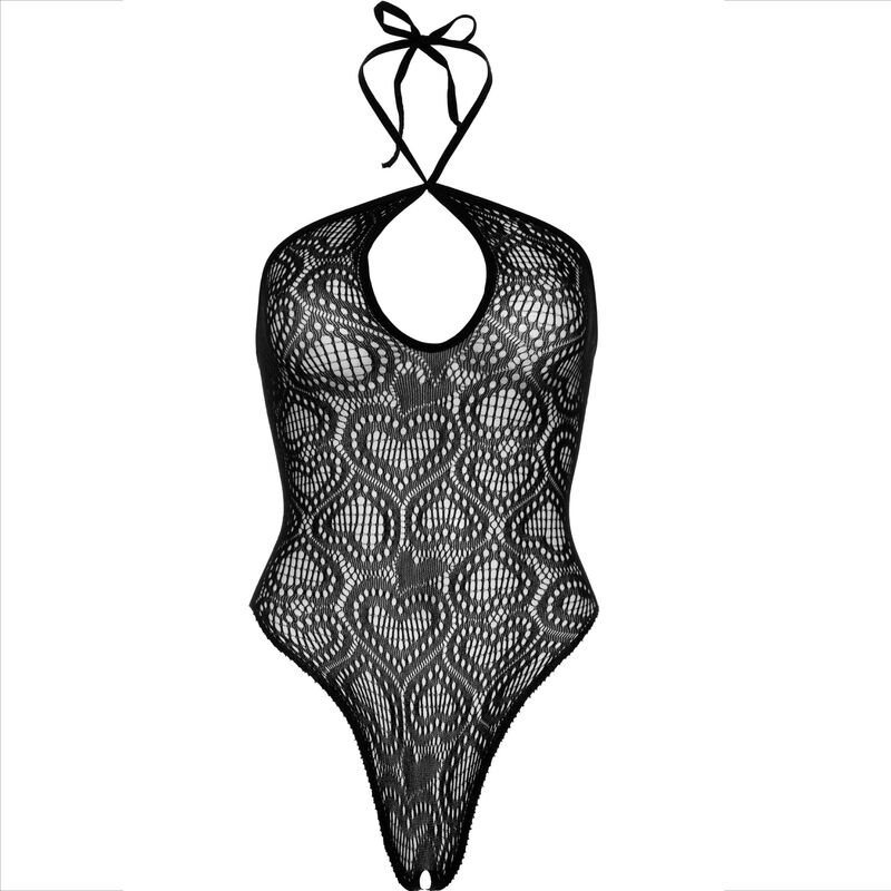 Leg Avenue - Corpo Senza Cuciture con Collo all'Acqua Nero - immagine 6