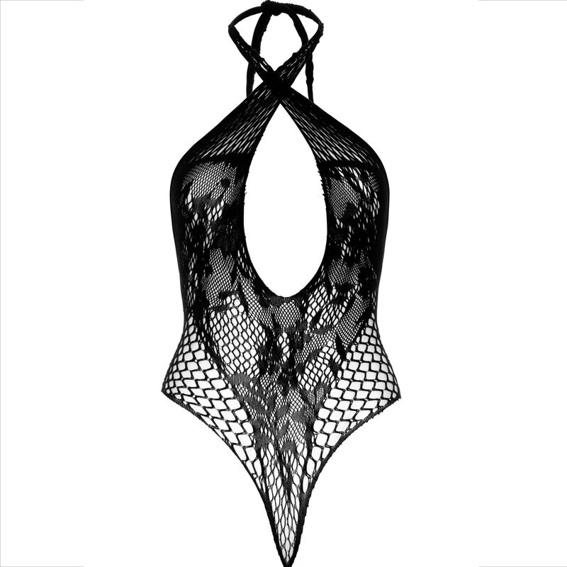 Leg Avenue - Cavezza Teddy con Pizzo Nero - immagine 6