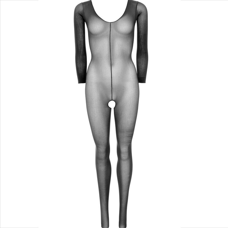Leg Avenue - Bodystocking Manica Lunga Nero - immagine 5