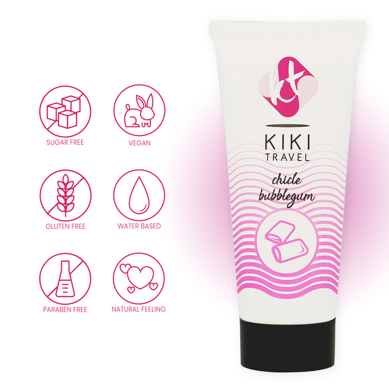 Kikí Travel - Fragola Gum Lubrificante 50 Ml - immagine 4