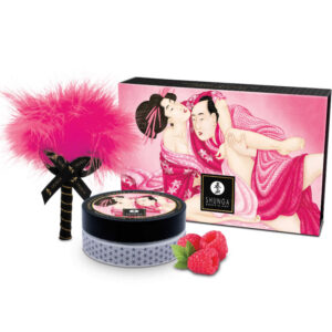 Shunga - Kit Polvere da Massaggio Alimentare Lampone