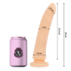 Delta Club - Toys Dildo Naturale in Silicone Medico 23 Cm Ø 4.5 Cm