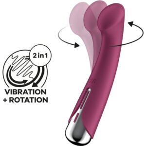 Satisfyer - Spinning G-Sport 1 Vibratore Rotatore Rosso