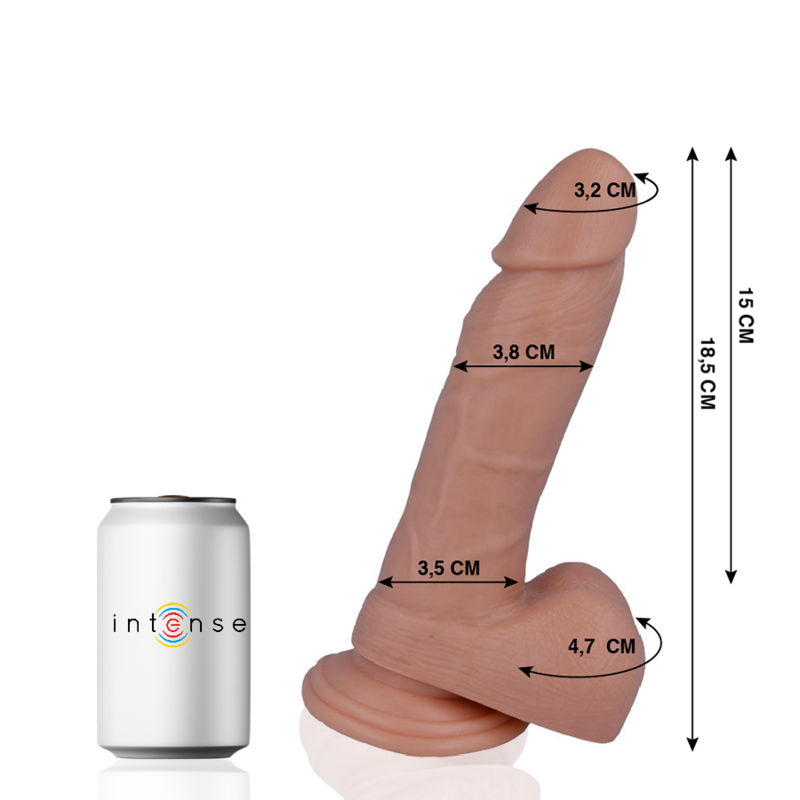 Mr Intense - 14 Pene Realistico 18.5 Cm Ø 3.8 Cm - immagine 2