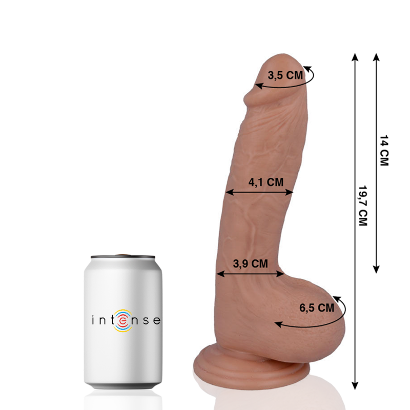 Mr Intense - 17 Pene Realistico 19.7 Cm Ø 4.1 Cm - immagine 2