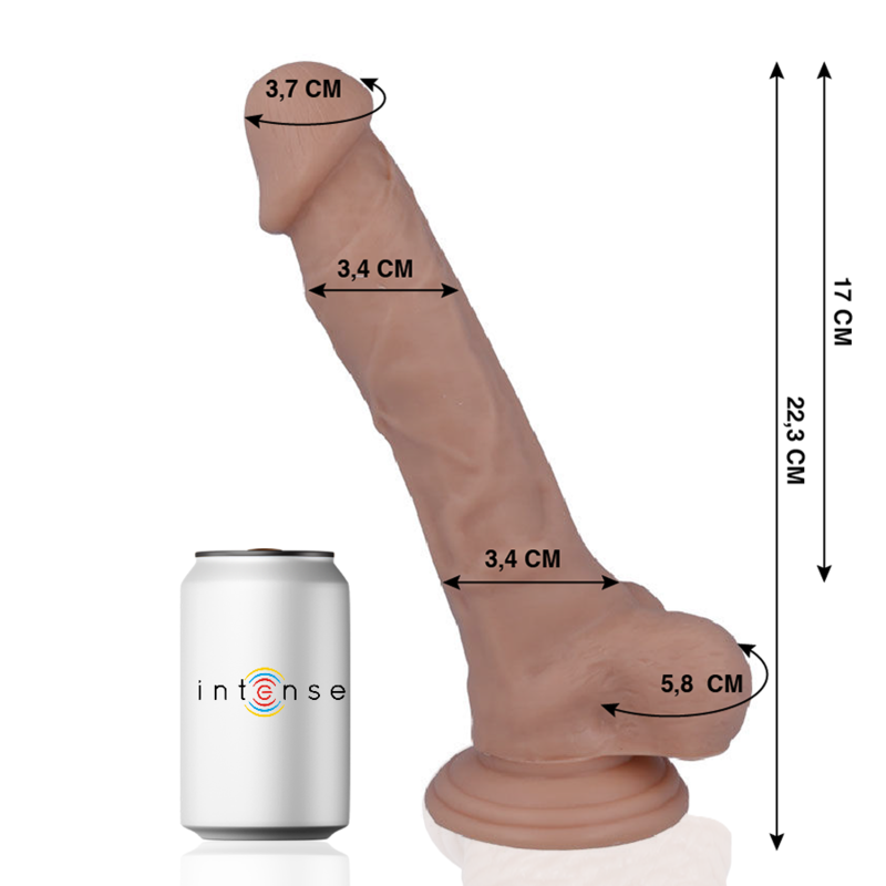 Mr Intense - 28 Pene Realistico 22.3 Cm Ø 3.4 Cm - immagine 2