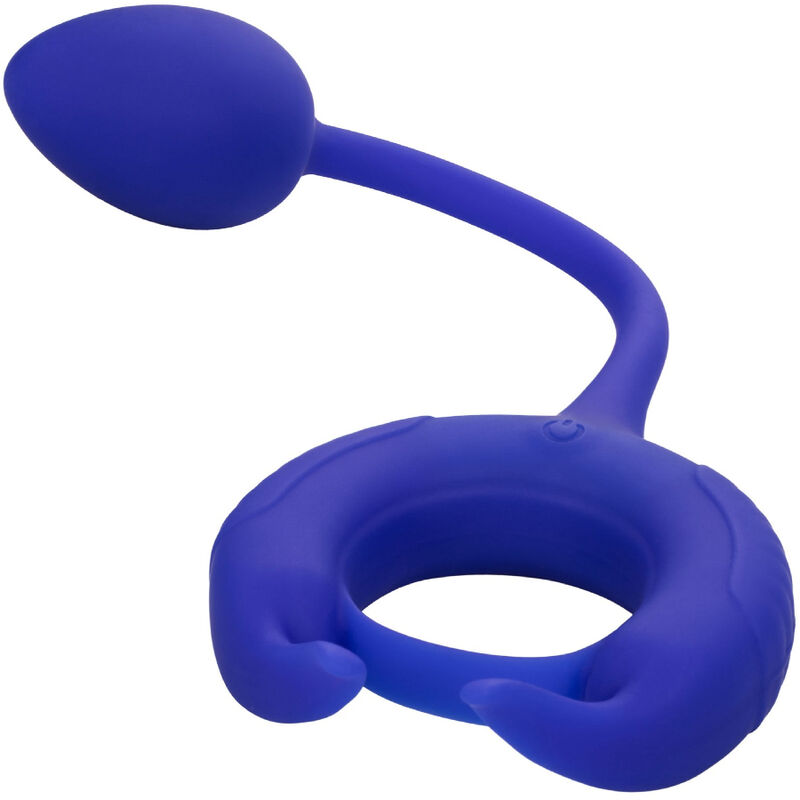 Calexotics - Admiral Anello per Cazzo Pesato Blu - immagine 3