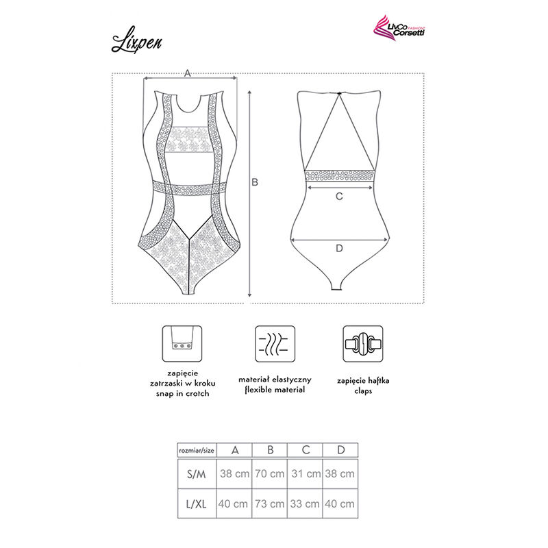 Livco Corsetti Fashion - Lixpen Lc 90612 Corpo Nero - immagine 6